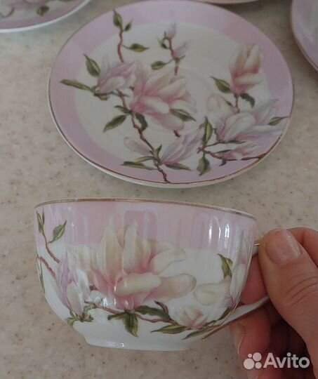 Чайно-кофейный сервиз на 6 персон