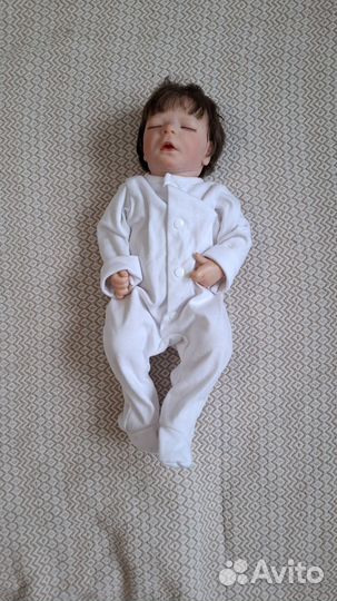 Кукла реборн силиконовая 50см