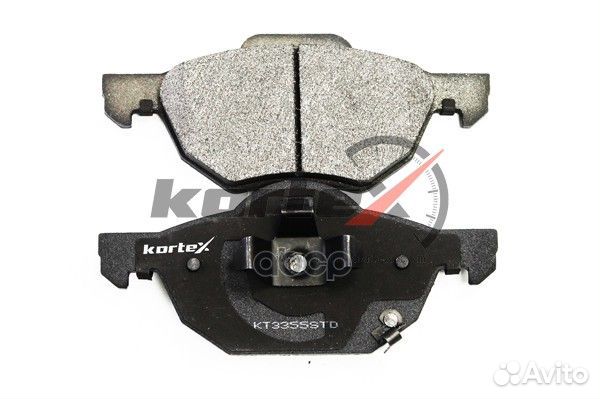 Колодки тормозные дисковые перед KT3355STD kortex
