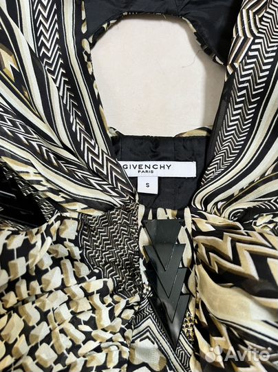 Givenchy подиумное платье