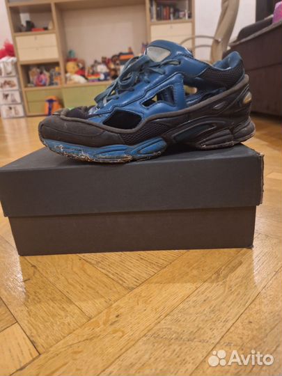 Кроссовки adidas raf simons replicant blue