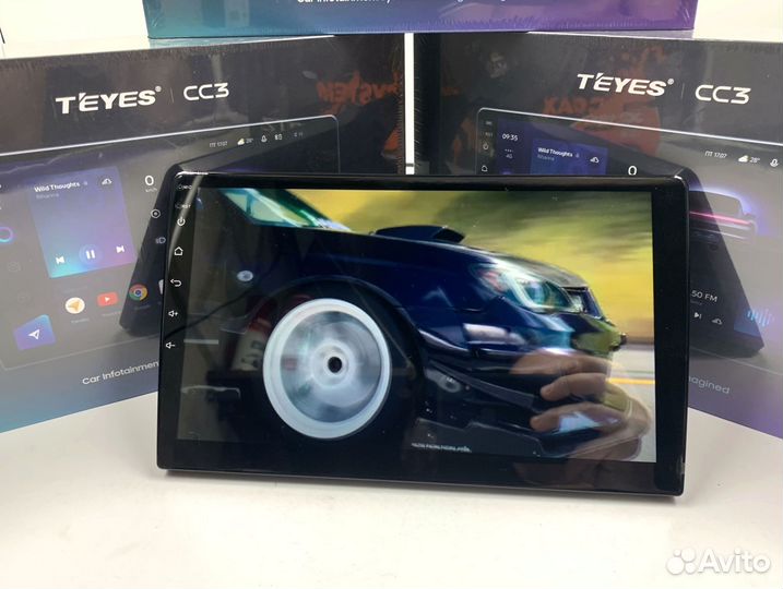 Магнитола на андройде Teyes CC3 6/128 для Toyota