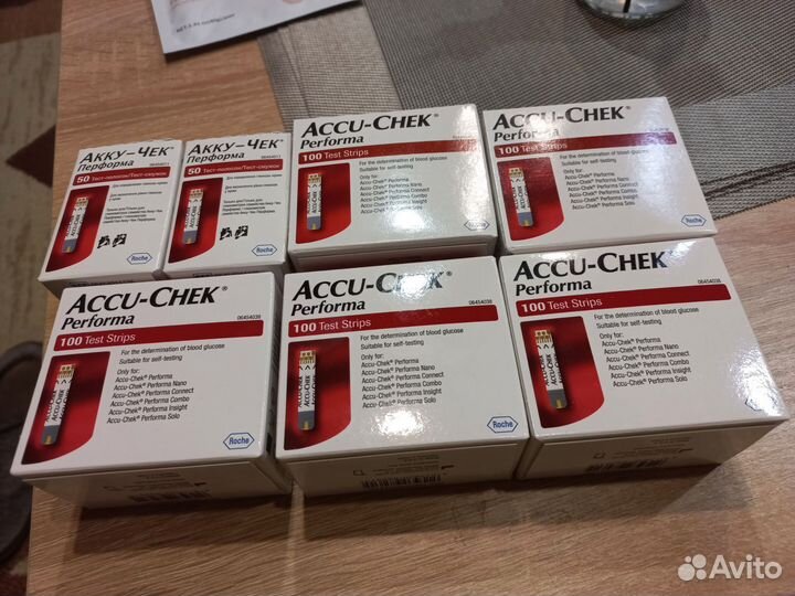 Тест-полоски Акку-Чек Перформа