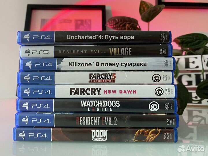 Игры на дисках для ps4/ps5