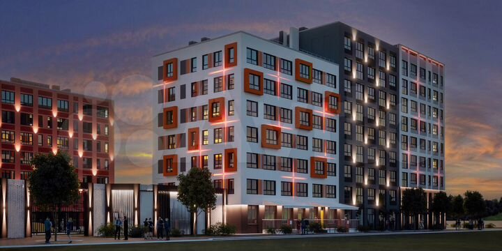 1-к. квартира, 35,5 м², 2/7 эт.