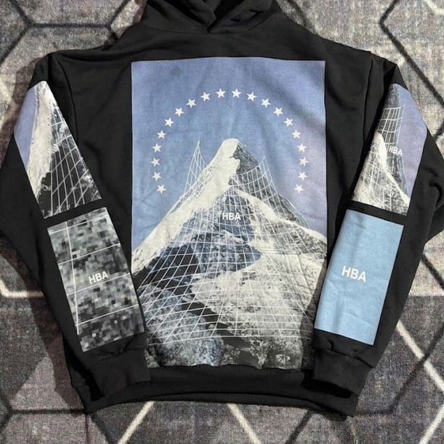 Худи Hood By Air HBA Mountain hoodie