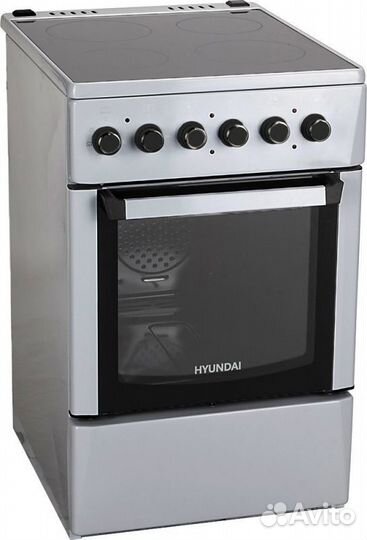 Плита Электрическая Hyundai REE225 серый стеклокер