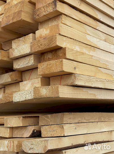 Доска обрезная 25х150