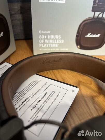 Беспроводные наушники marshall major 4