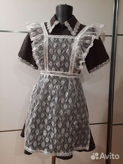 Школьная форма с фартуком 42,44,46,48