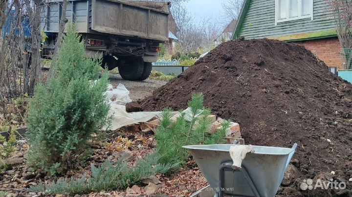 Доставим: перегной, торф, плод.земля,песок и др