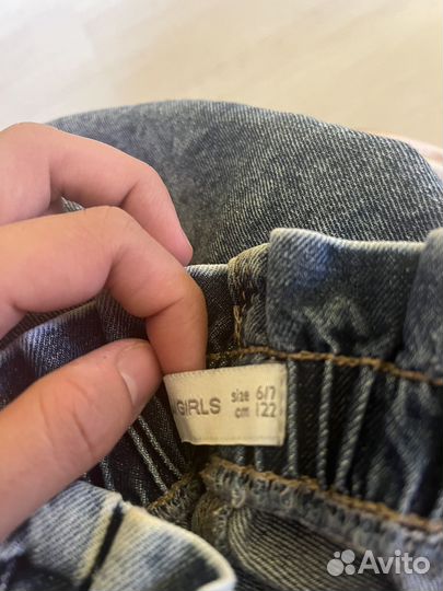 Джинсовая юбка для девочки