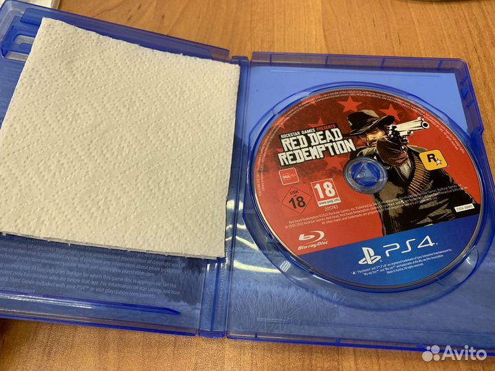 Диск PS4 Red dead redemption 1