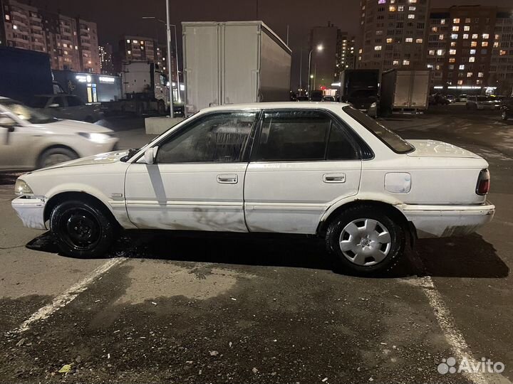 Toyota Corolla 1.6 AT, 1991, битый, 200 000 км