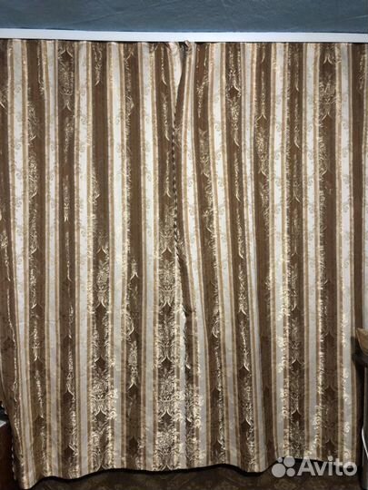 Комплект штор без тюля