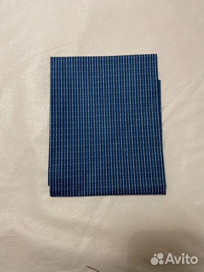 Набор тканей для рукоделия (синяя гамма)