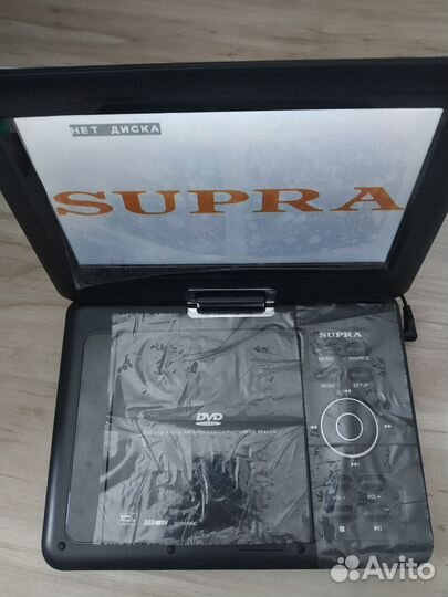 Портативный DVD-проигрыватель Supra sdtv-915UT
