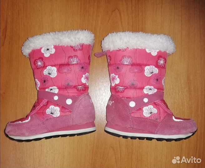 Обувь зимняя на девочку 3-4 года