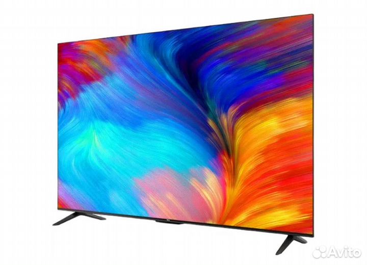 50 Телевизор TCL 50P637 2022 HDR, LED, черный