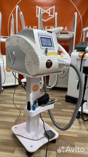 Аппарат Удаление тату, карбоновый пилинг,YAG лазер