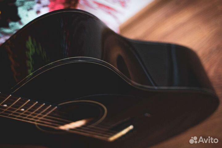 Акустическая гитара fender CD-60BK