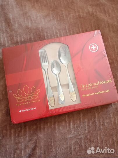 Набор столовых приборов 24 предмета (новый)