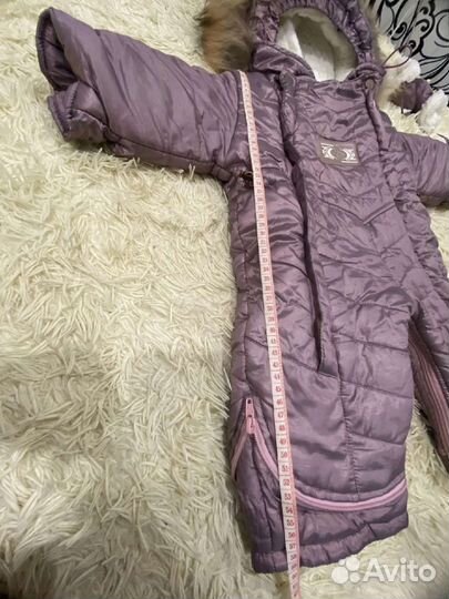 Зимний комбинезон для девочки