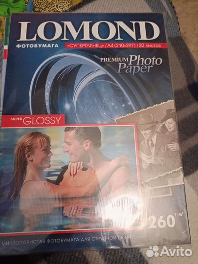 Фотобумага Ломонд А 4