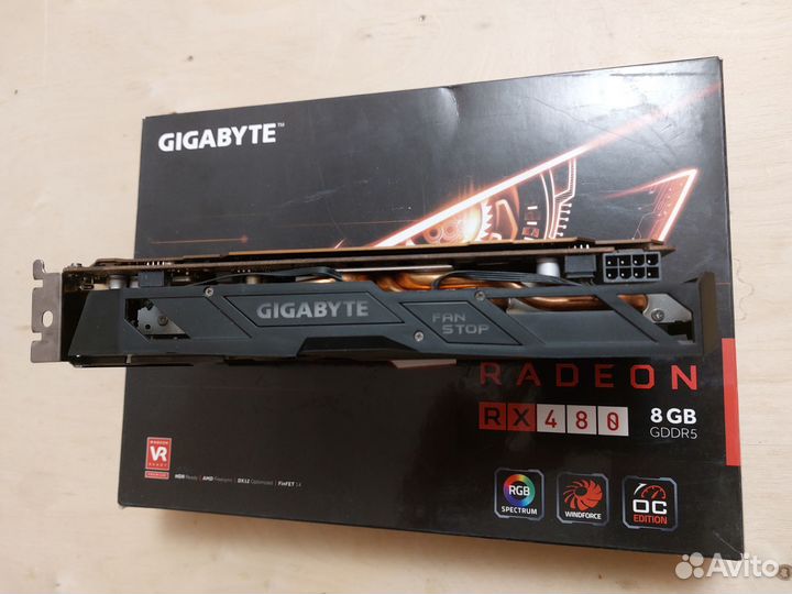 Видеокарта RX480 Gaming 8Gb