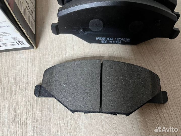 Колодки тормозные дисковые передние VW Polo/Fabia