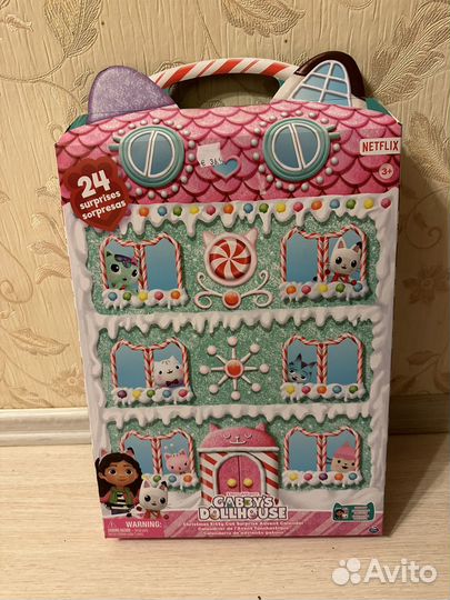 Адвент календарь Gabby's Dollhouse Домик Габби