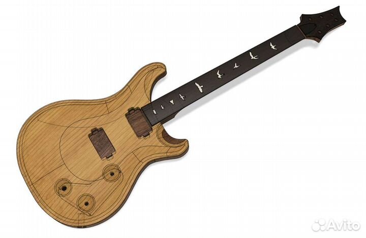 3d модель гитары