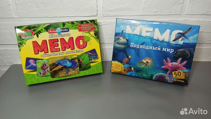 Настольные игры мемо