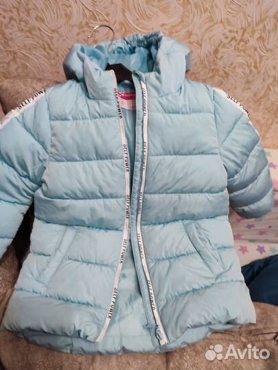 Зимний костюм для девочки 110-116