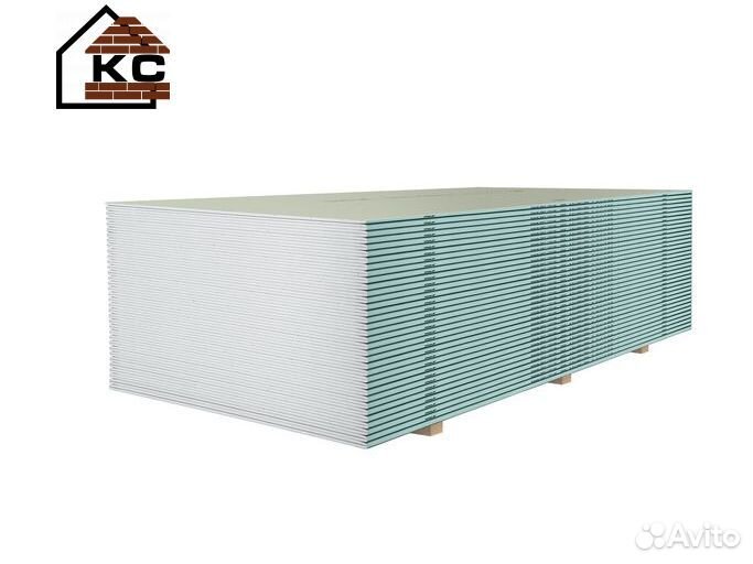 Гипсокартон влагостойкий Кнауф