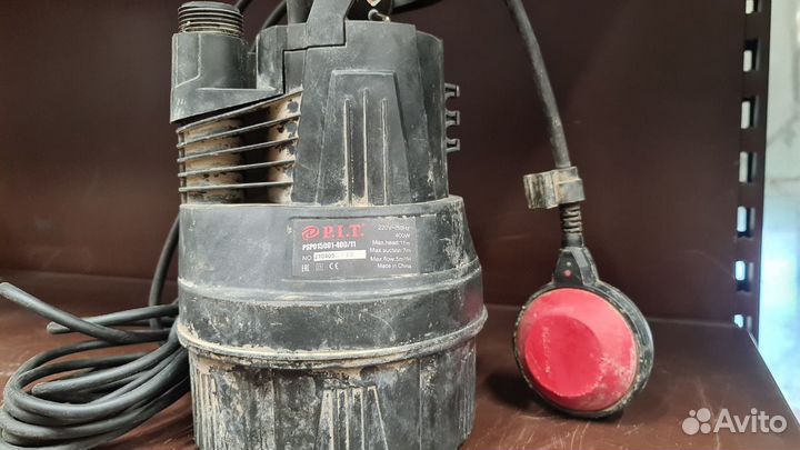 Дренажный насос для грязной воды бу