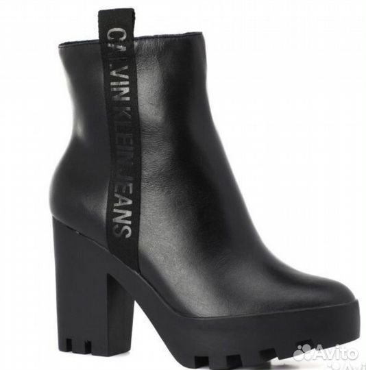 Ботильоны натуральная кожа Calvin Klein