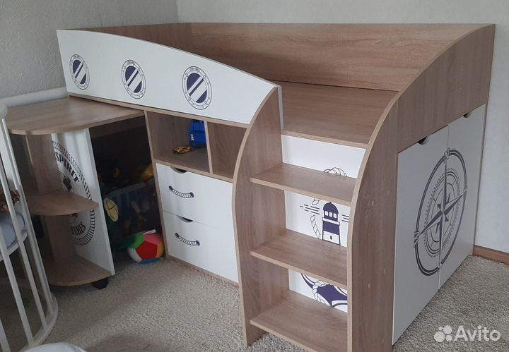 Детская кровать Немо, спальное место 6001800