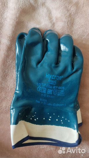 Перчатки маслобензостойкие