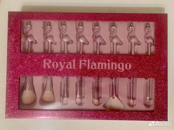 Набор кистей для макияжа Royal Flamingo