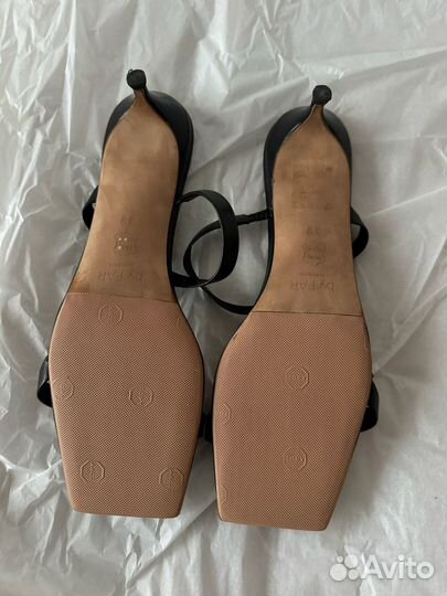 Кожанные босоножки By Far, 39