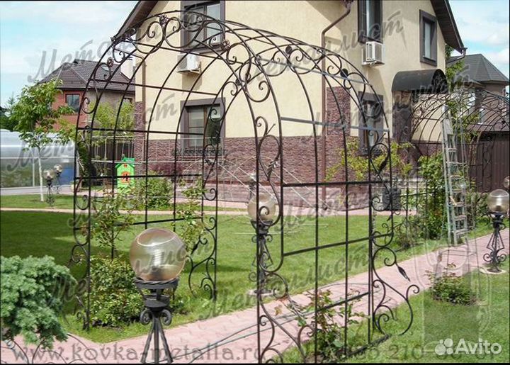 Садовые арки. Перголы. Шпалеры