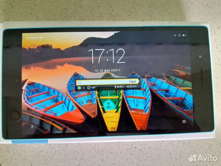 Планшет lenovo TB3-730X.4 Ядра.16гб