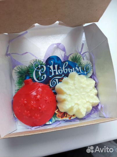 Мыло ручной работы на новый год