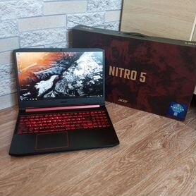 Игровой зверюга Nitro 5 i5/16gb/512gb/GTX1650/IPs