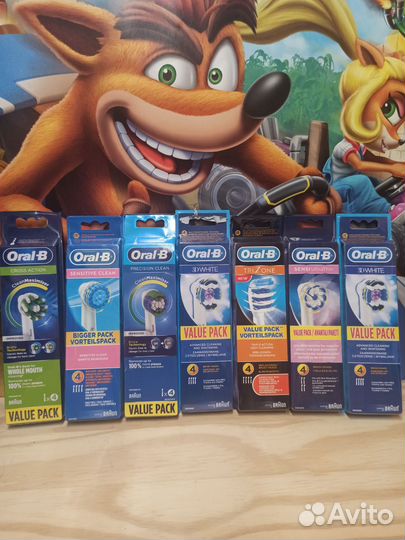 Сменные насадки oral b