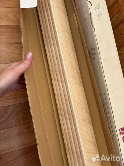 Дверные наличники дуб белый 7*215см