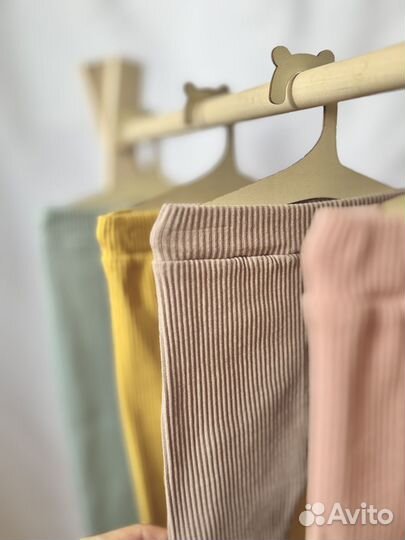 Леггинсы в рубчик детские новые 110 120