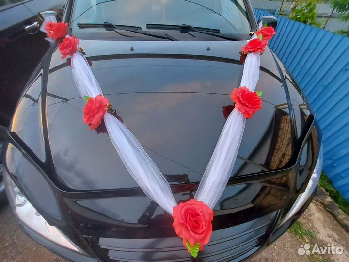 Свадебные украшения на машины