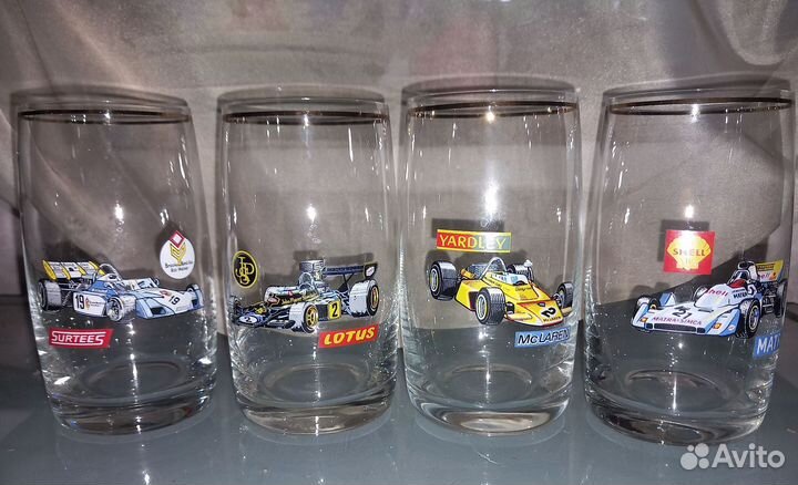 Винтажные бокалы ГДР, Чехословакия